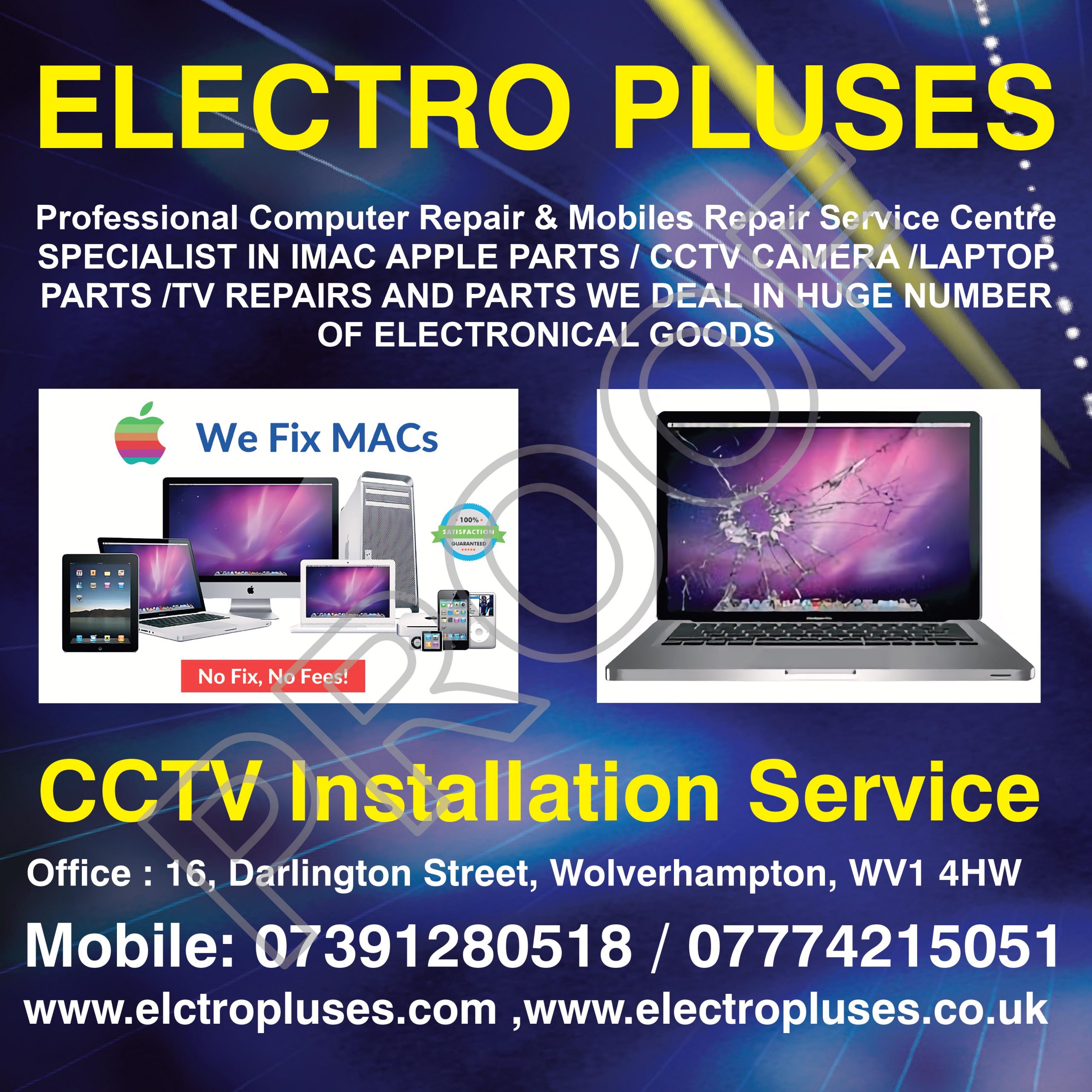 Electro Pluses Computer is an Established Birmingham based company New Branch Opening in Wolverhampton “2022” 07391280518 post thumbnail image