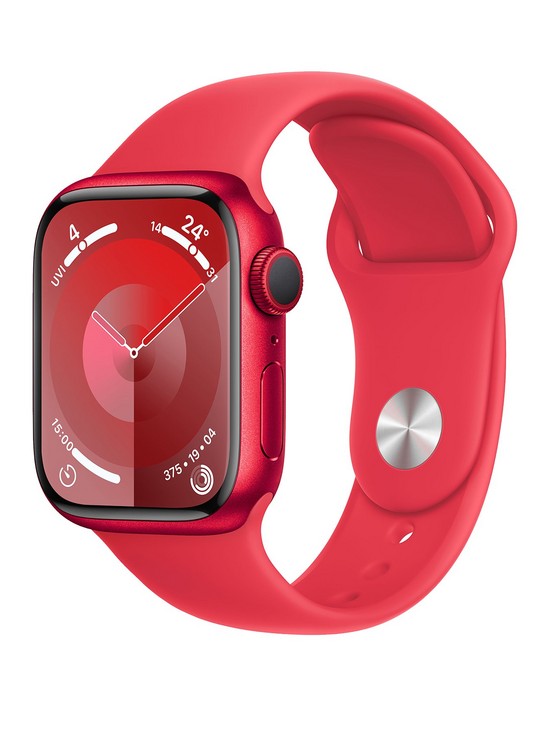 AppleWatch Series 9 (GPS), 41mm (PRODUCT) RED Aluminium Case with (PRODUCT) RED Sport Band – M/L £399 post thumbnail image