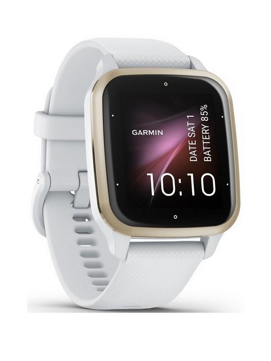 GarminVenu Sq 2 Smartwatch – White/Cream Gold, WW £229 post thumbnail image
