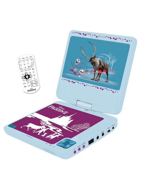 Disney FrozenFrozen Portable DVD Player 7″ rotative screen with USB port and earphones £69 post thumbnail image