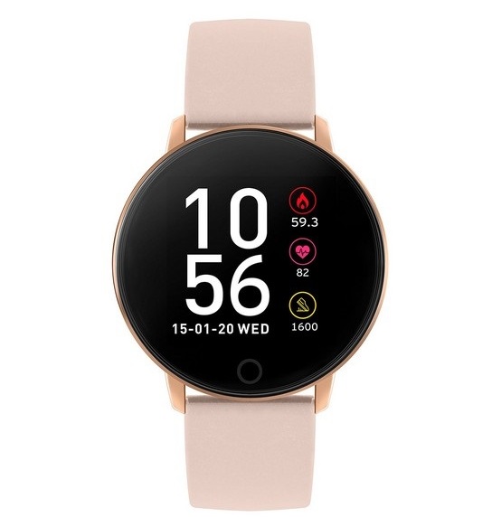 Reflex ActiveSeries 5 Smart Watch with Heart Rate Monitor, Colour Touch Screen and Nude Pink Silicone Strap £45 post thumbnail image