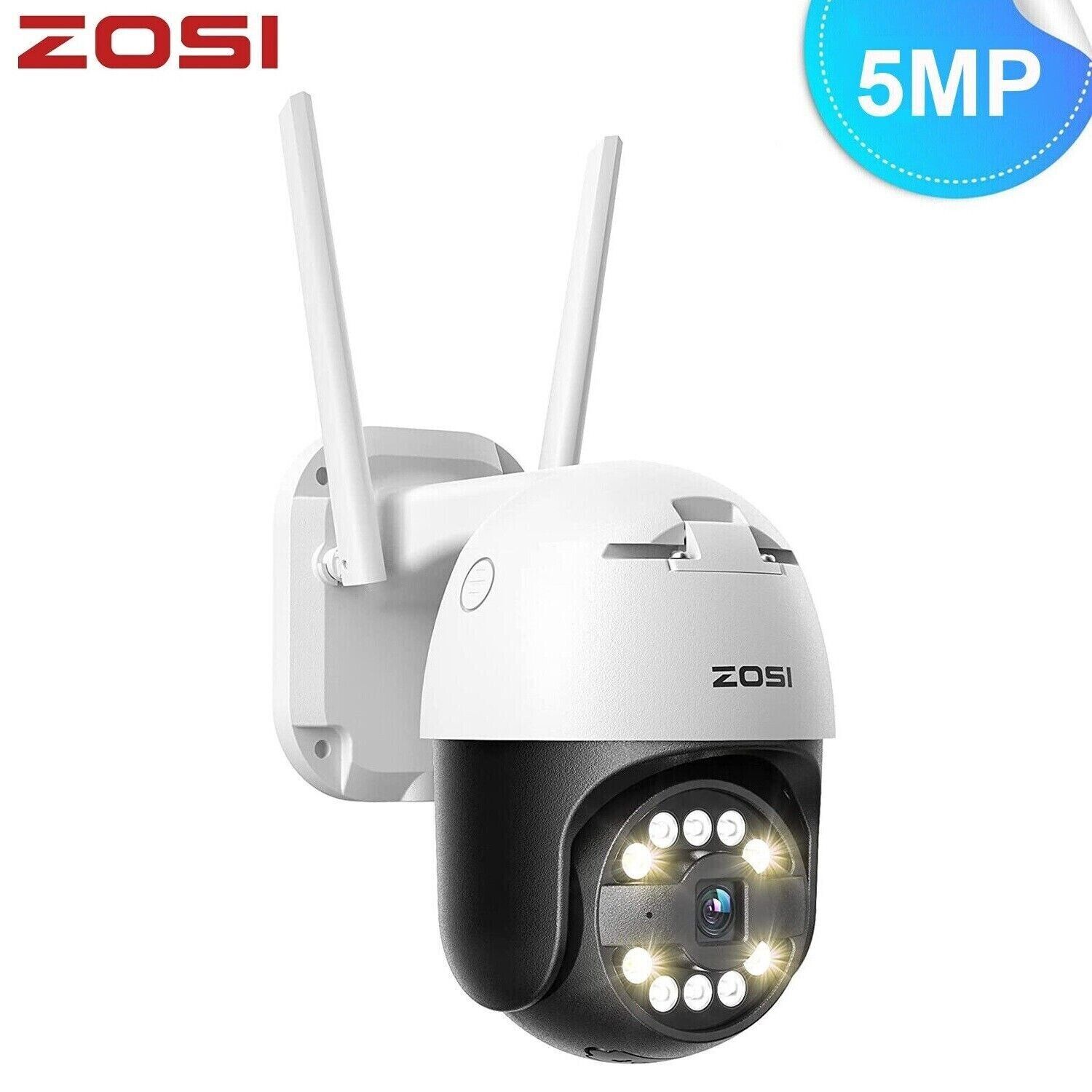 ZOSI IPC WIFI IP Camera Wireless Outdoor CCTV HD PTZ Smart Home Security IR Cam £50 post thumbnail image